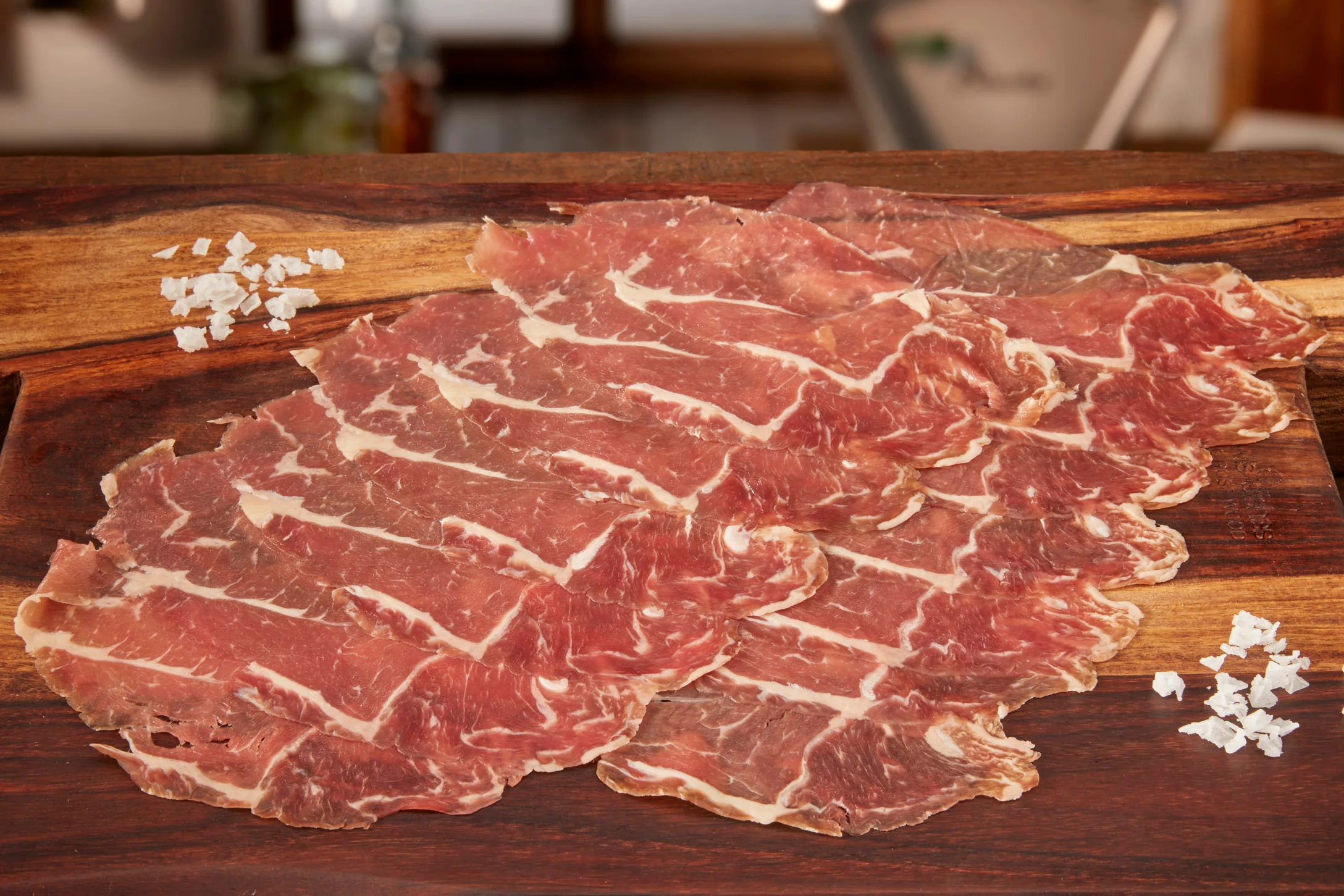 Geräuchertes Ribeye Carpaccio